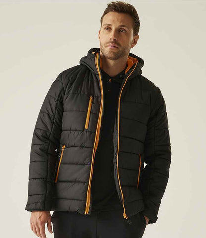 Regatta Professional Regatta Navigate Thermal Jacket Black/Orange Pop