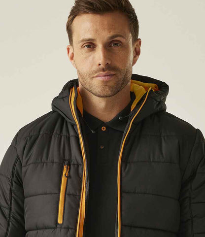 Regatta Professional Regatta Navigate Thermal Jacket Black/Orange Pop