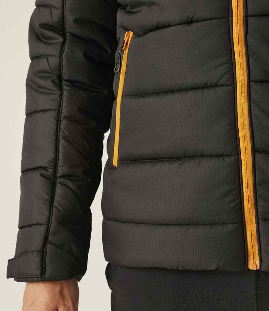 Regatta Professional Regatta Navigate Thermal Jacket Black/Orange Pop