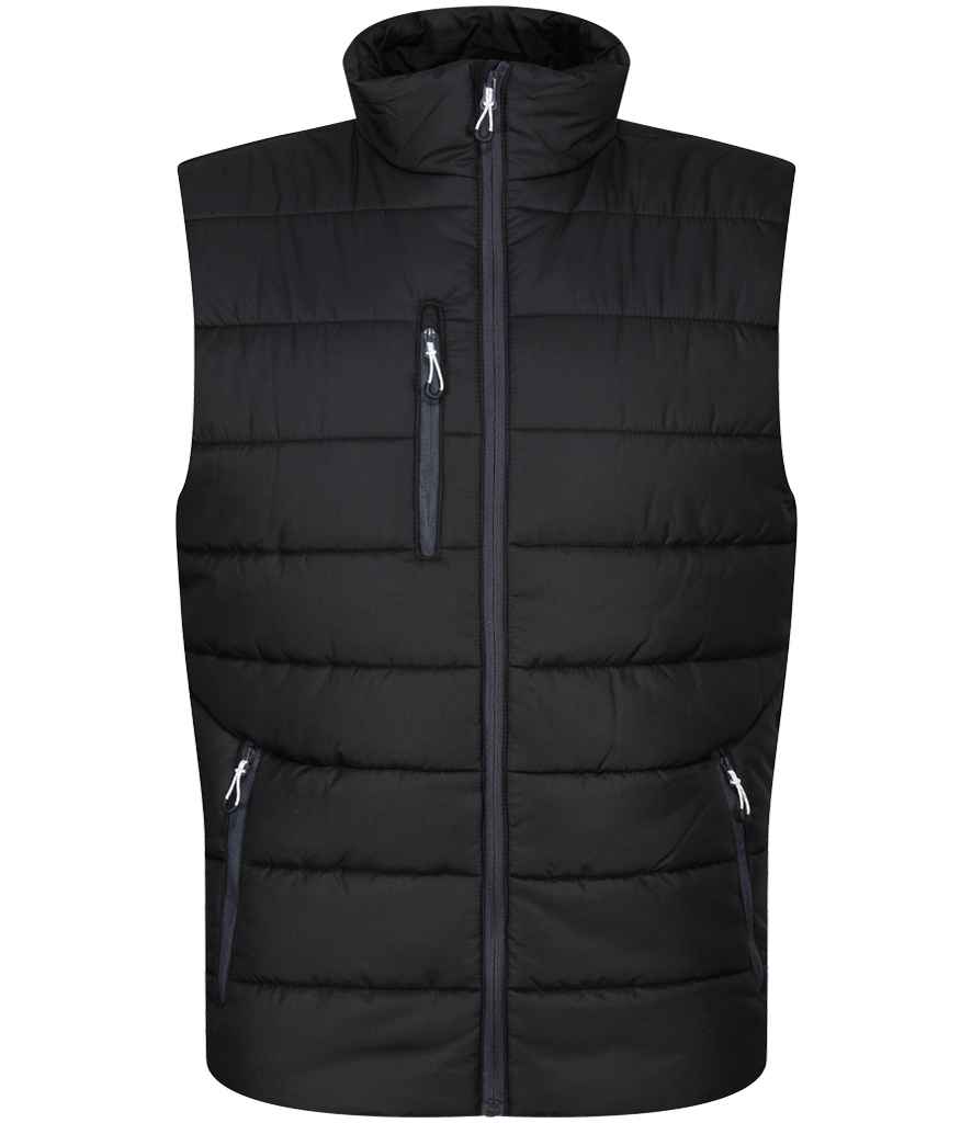 Regatta Navigate Thermal Bodywarmer in Black/Seal Grey