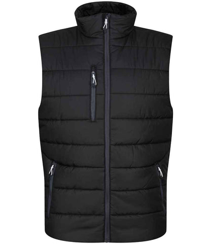 Regatta Navigate Thermal Bodywarmer in Black/Seal Grey