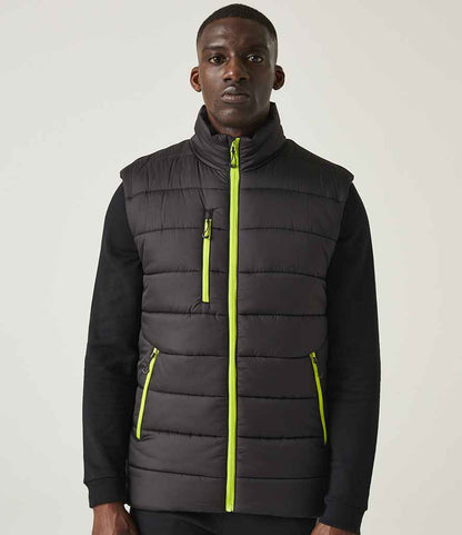 Regatta Professional Regatta Navigate Thermal Bodywarmer Black/Lime Green