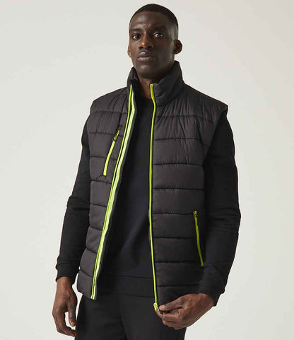 Regatta Professional Regatta Navigate Thermal Bodywarmer Black/Lime Green