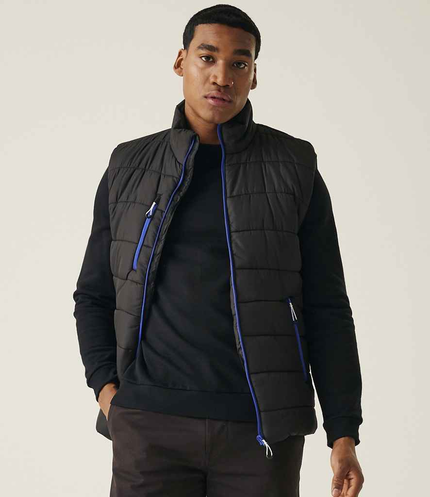 Regatta Professional Regatta Navigate Thermal Bodywarmer Black/New Royal Blue
