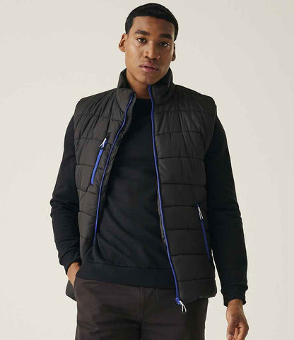 Regatta Professional Regatta Navigate Thermal Bodywarmer Black/New Royal Blue