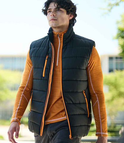 Regatta Professional Regatta Navigate Thermal Bodywarmer Black/Orange Pop