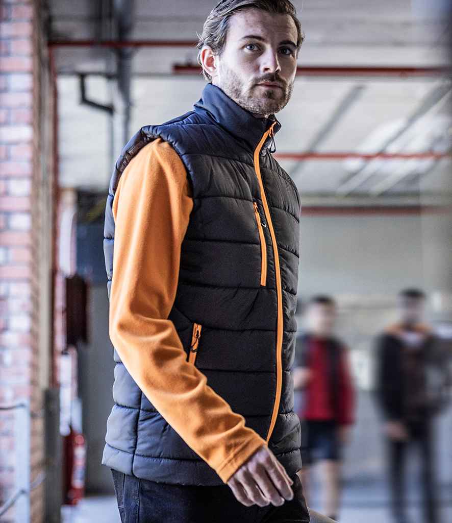 Regatta Professional Regatta Navigate Thermal Bodywarmer Black/Orange Pop