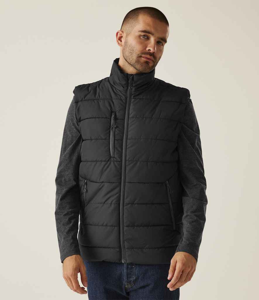 Regatta Professional Regatta Navigate Thermal Bodywarmer Black/Seal Grey