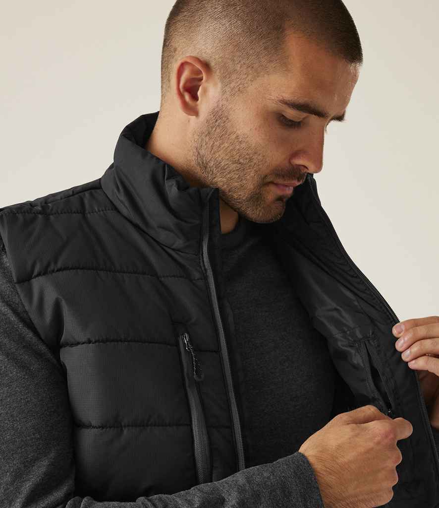 Regatta Professional Regatta Navigate Thermal Bodywarmer Black/Seal Grey