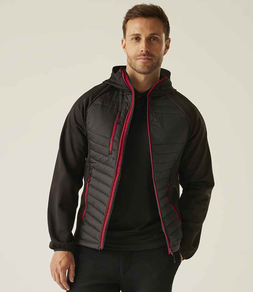 Regatta Professional Regatta Navigate Hybrid Jacket Black/Classic Red