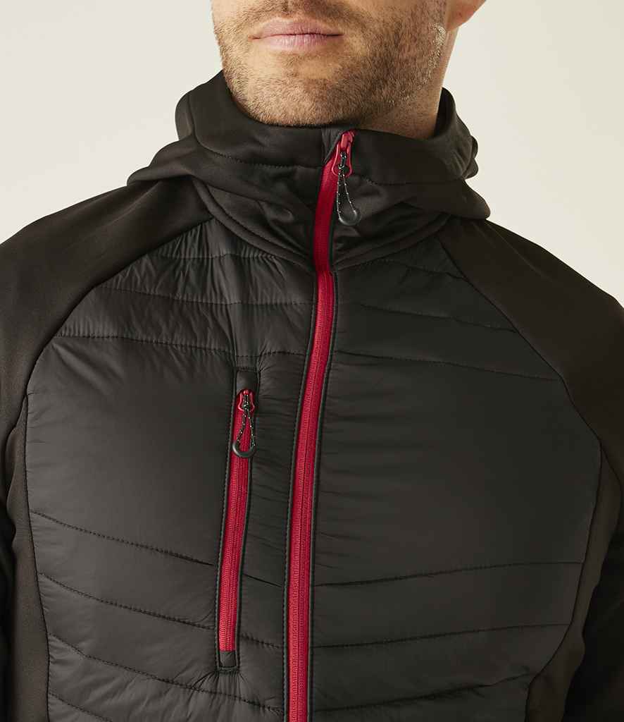 Regatta Professional Regatta Navigate Hybrid Jacket Black/Classic Red