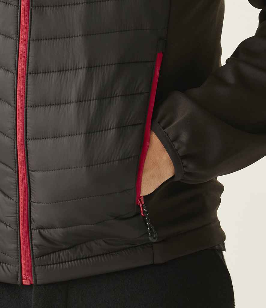 Regatta Professional Regatta Navigate Hybrid Jacket Black/Classic Red