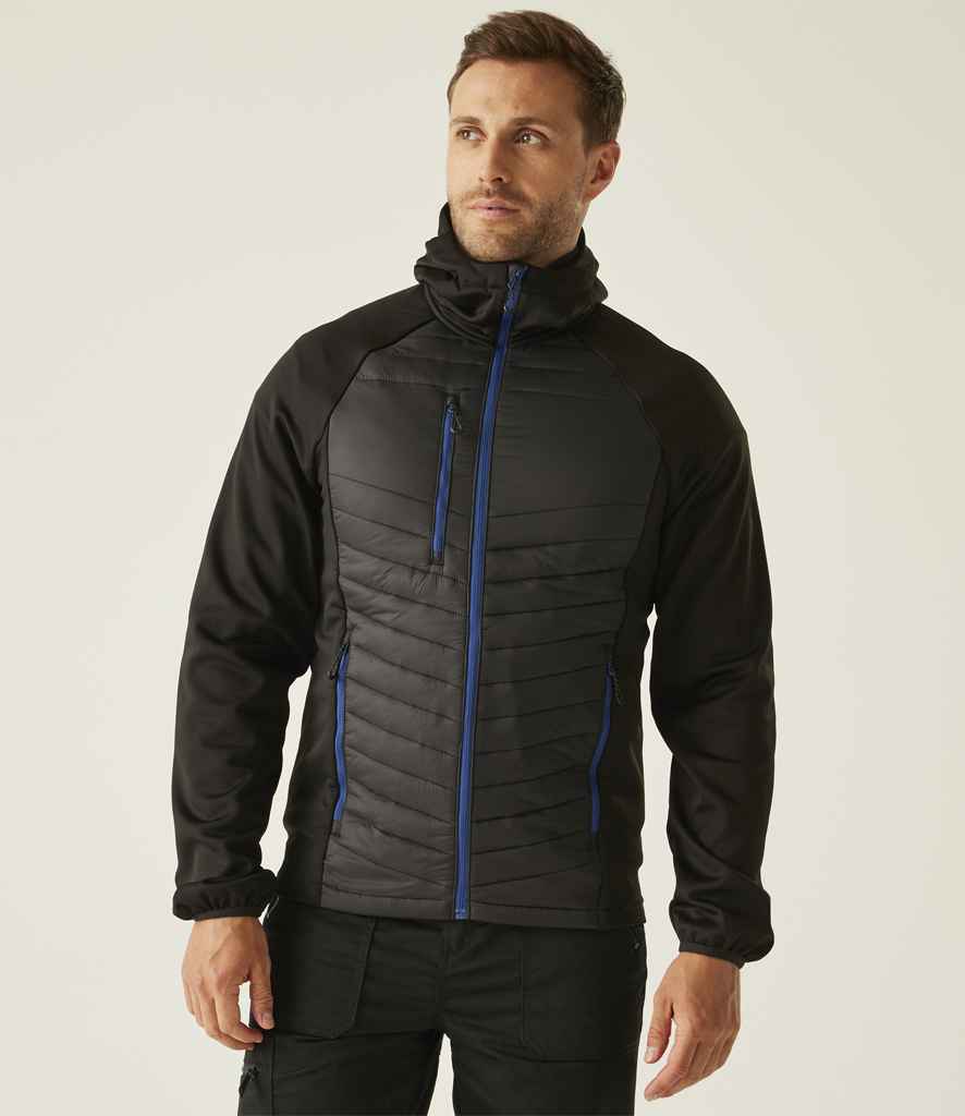 Regatta Professional Regatta Navigate Hybrid Jacket Black/New Royal Blue