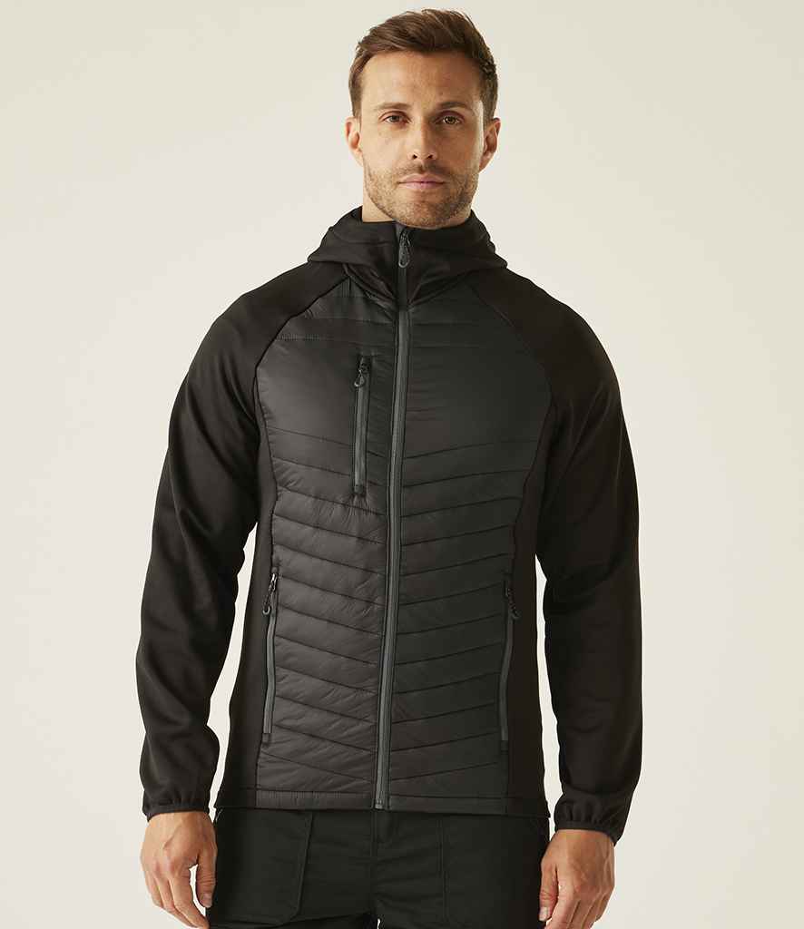 Regatta Professional Regatta Navigate Hybrid Jacket Black/Seal Grey