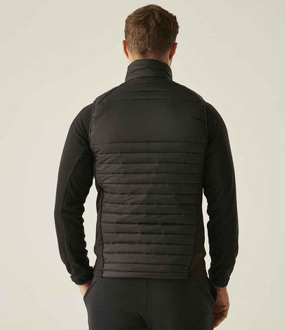 Regatta Professional Regatta Navigate Hybrid Bodywarmer Black/Orange Pop