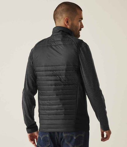 Regatta Professional Regatta Navigate Hybrid Bodywarmer Black/Seal Grey