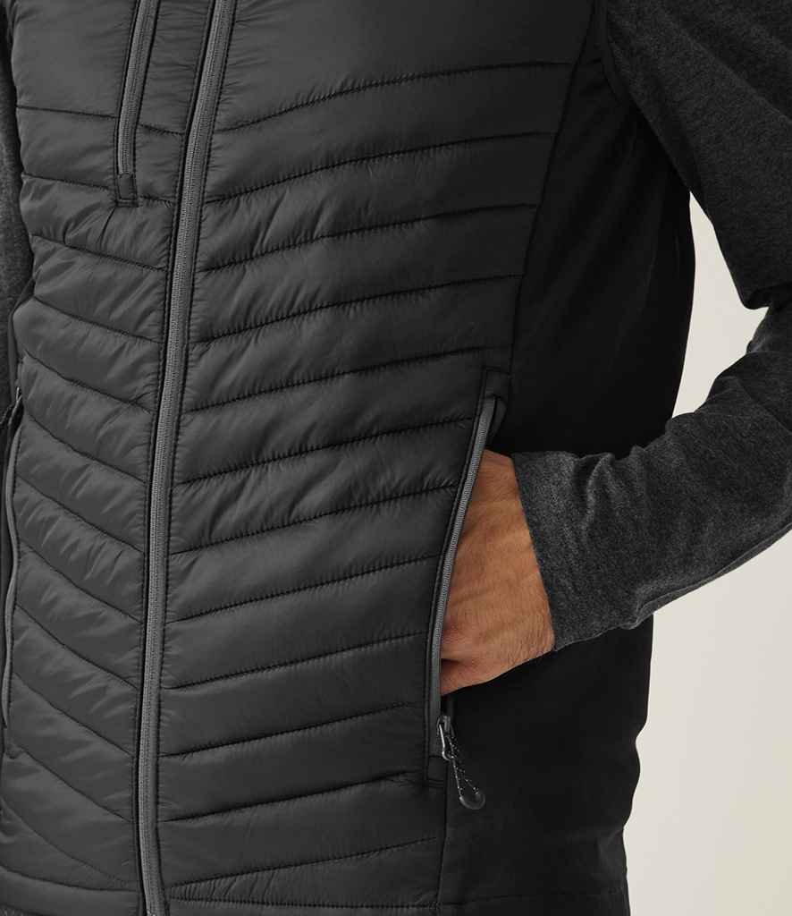 Regatta Professional Regatta Navigate Hybrid Bodywarmer Black/Seal Grey