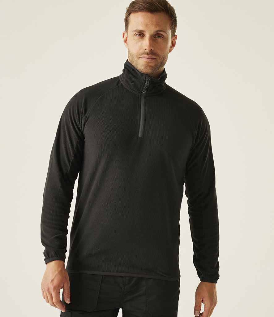 Regatta Professional Regatta Navigate Half Zip Fleece Black/Seal Grey