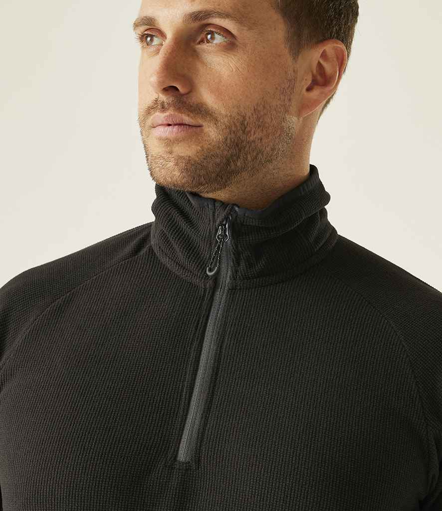 Regatta Professional Regatta Navigate Half Zip Fleece Black/Seal Grey