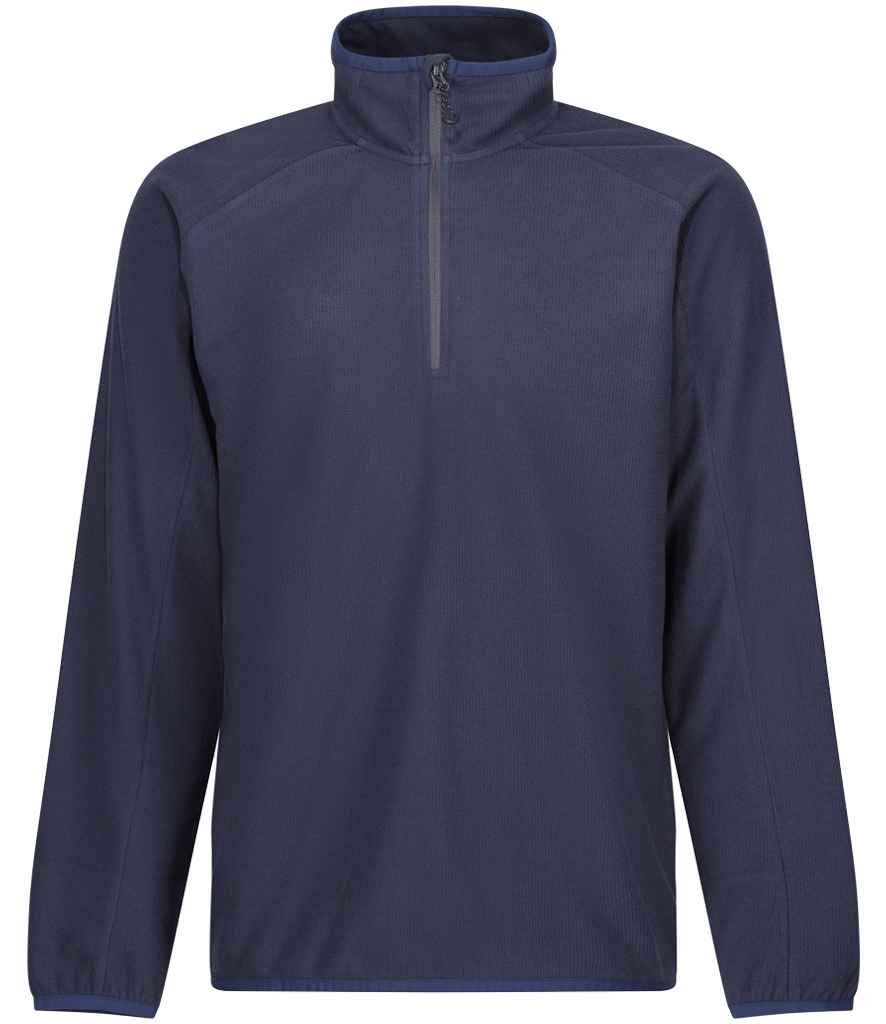 Regatta Navigate Half Zip Fleece in Navy/Seal Grey