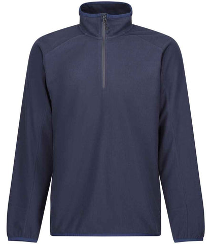 Regatta Navigate Half Zip Fleece in Navy/Seal Grey