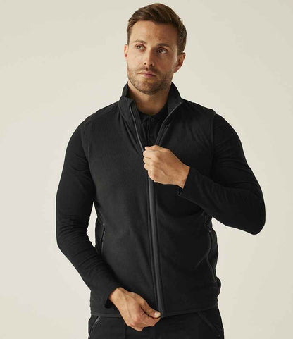 Regatta Professional Regatta Navigate Fleece Bodywarmer Black/Seal Grey