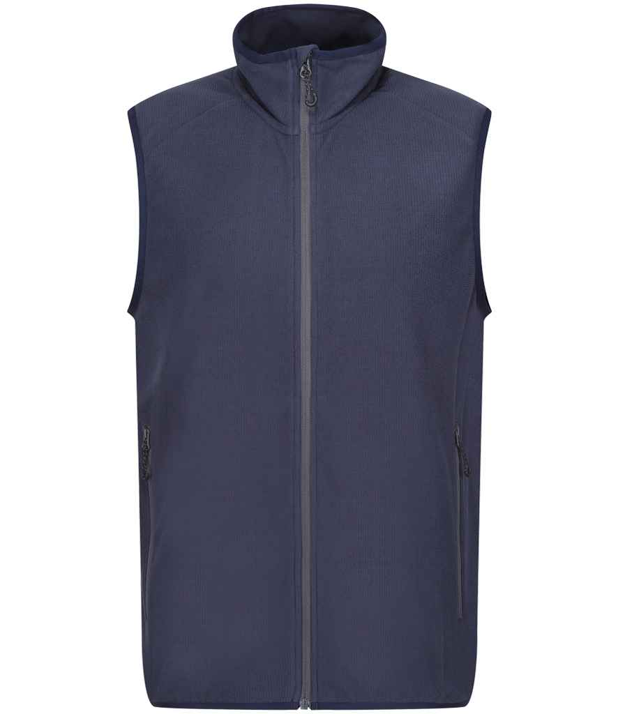 Regatta Navigate Fleece Bodywarmer in Navy/Seal Grey