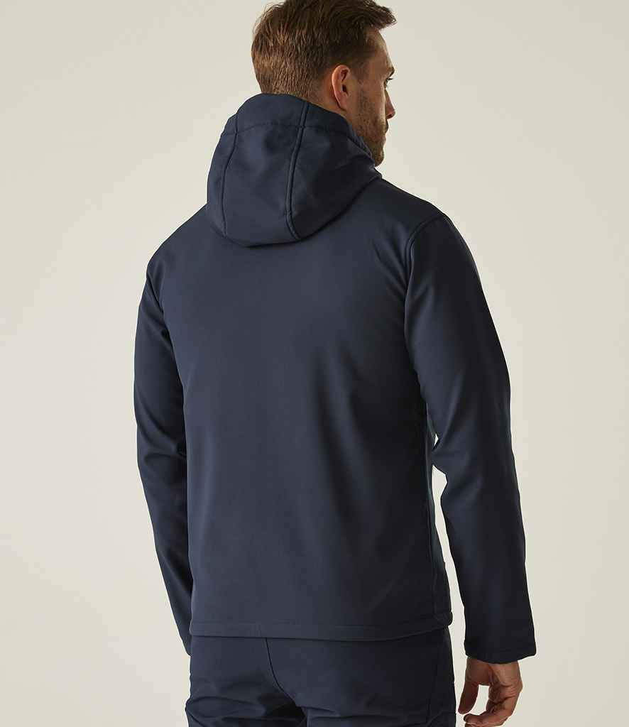 Regatta Professional Regatta Navigate Two Layer Hooded Soft Shell Jacket Navy/French Blue