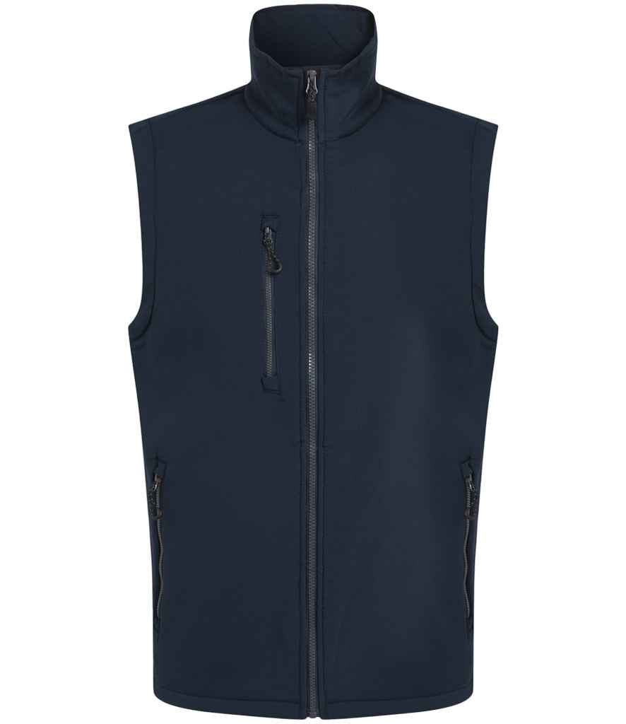 Regatta Professional Regatta Navigate Two Layer Soft Shell Bodywarmer Navy/Seal Grey