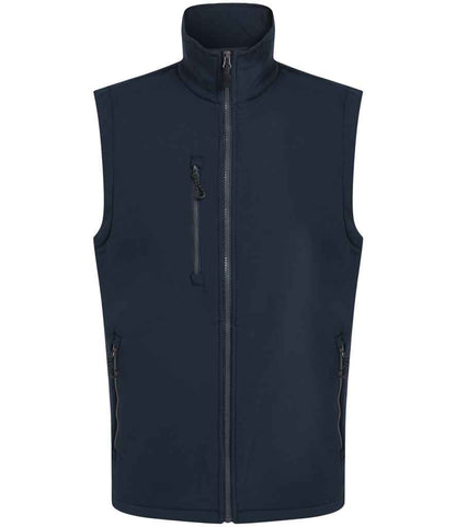 Regatta Professional Regatta Navigate Two Layer Soft Shell Bodywarmer Navy/Seal Grey