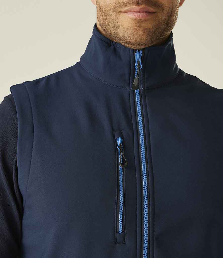 Regatta Professional Regatta Navigate Two Layer Soft Shell Bodywarmer Navy/French Blue