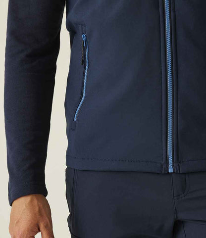 Regatta Professional Regatta Navigate Two Layer Soft Shell Bodywarmer Navy/French Blue