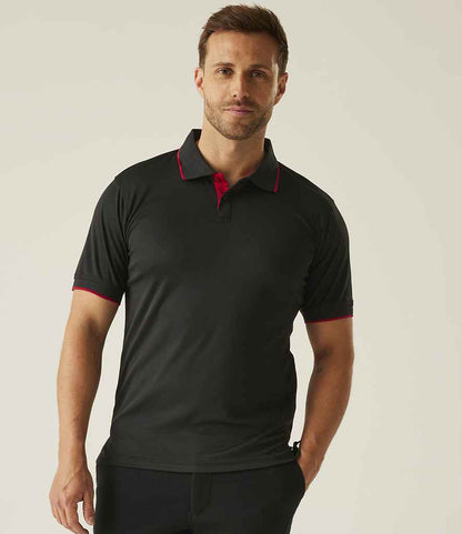 Regatta Professional Regatta Navigate Polo Shirt Black/Classic Red