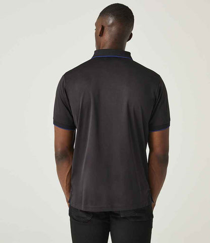 Regatta Professional Regatta Navigate Polo Shirt Black/New Royal Blue
