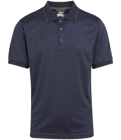 Regatta Navigate Polo Shirt in Navy/Seal Grey