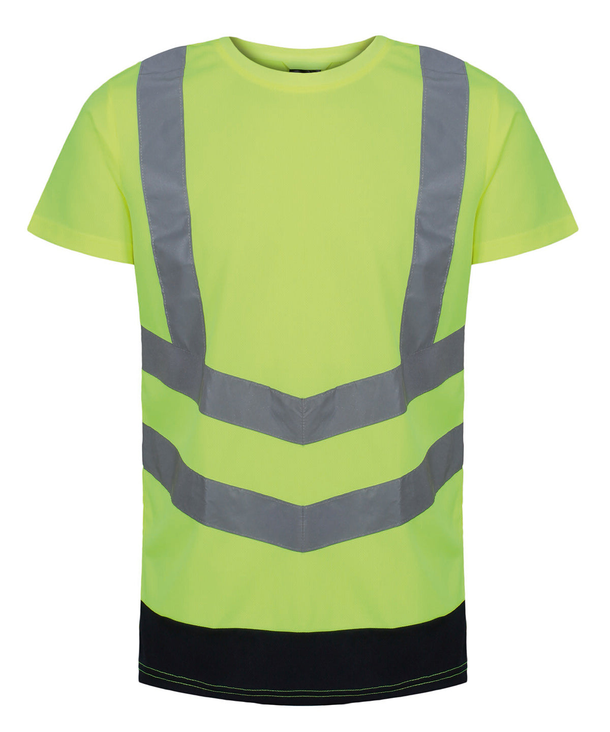 Regatta High Visibility Pro hi-vis short sleeve t-shirt Yellow/Navy