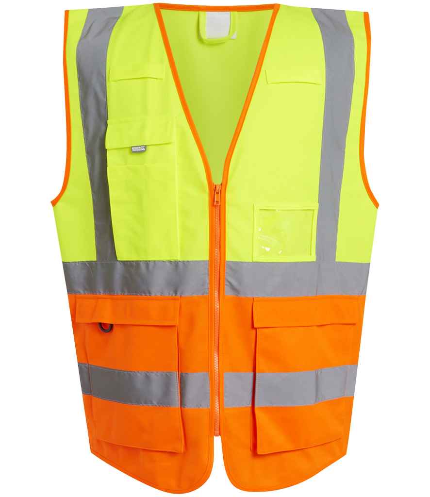 Regatta High Visibility Pro Executive Vest in Yellow/Orange