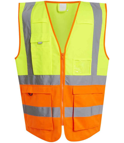 Regatta High Visibility Pro Executive Vest in Yellow/Orange