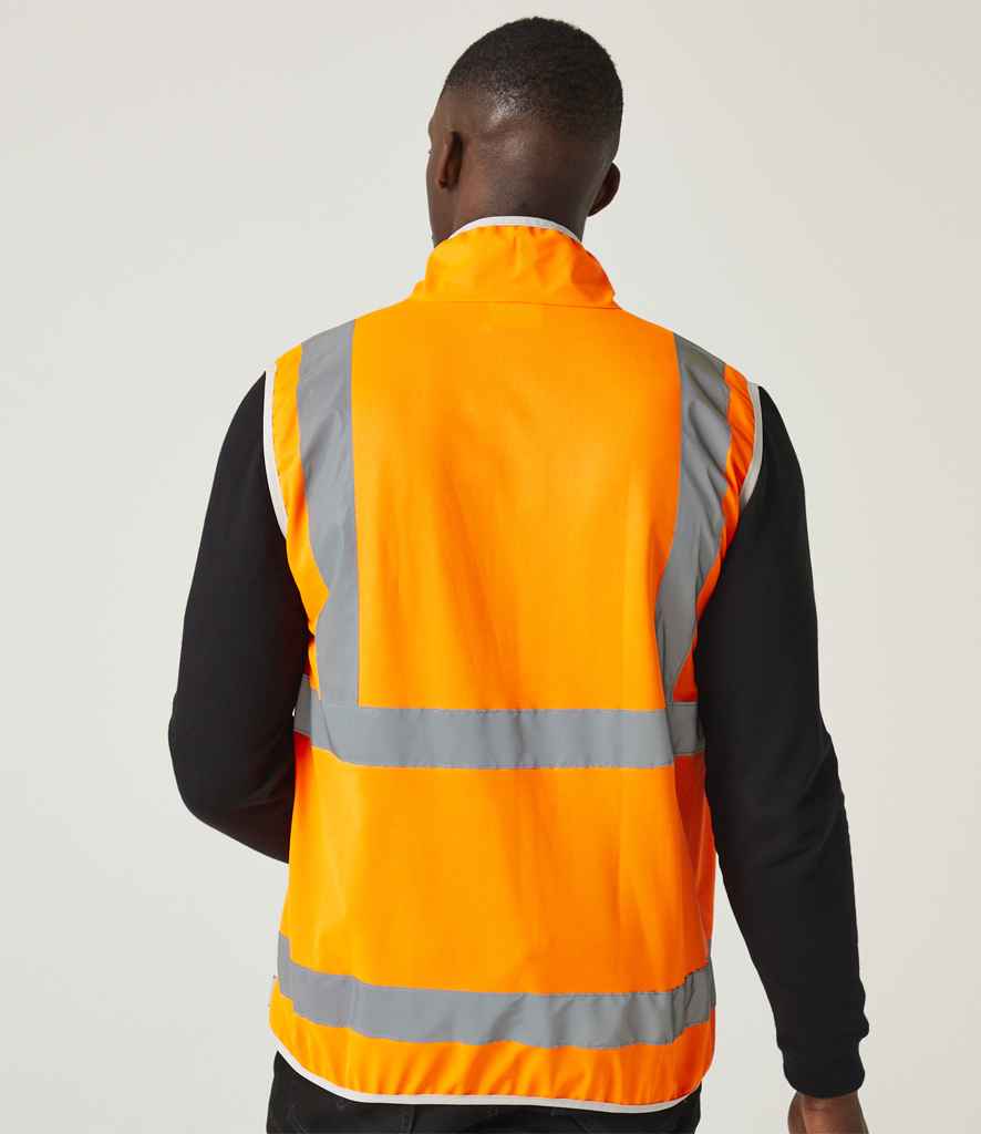 Regatta High Visibility Regatta High Visibility Pro Full Zip Gilet Orange