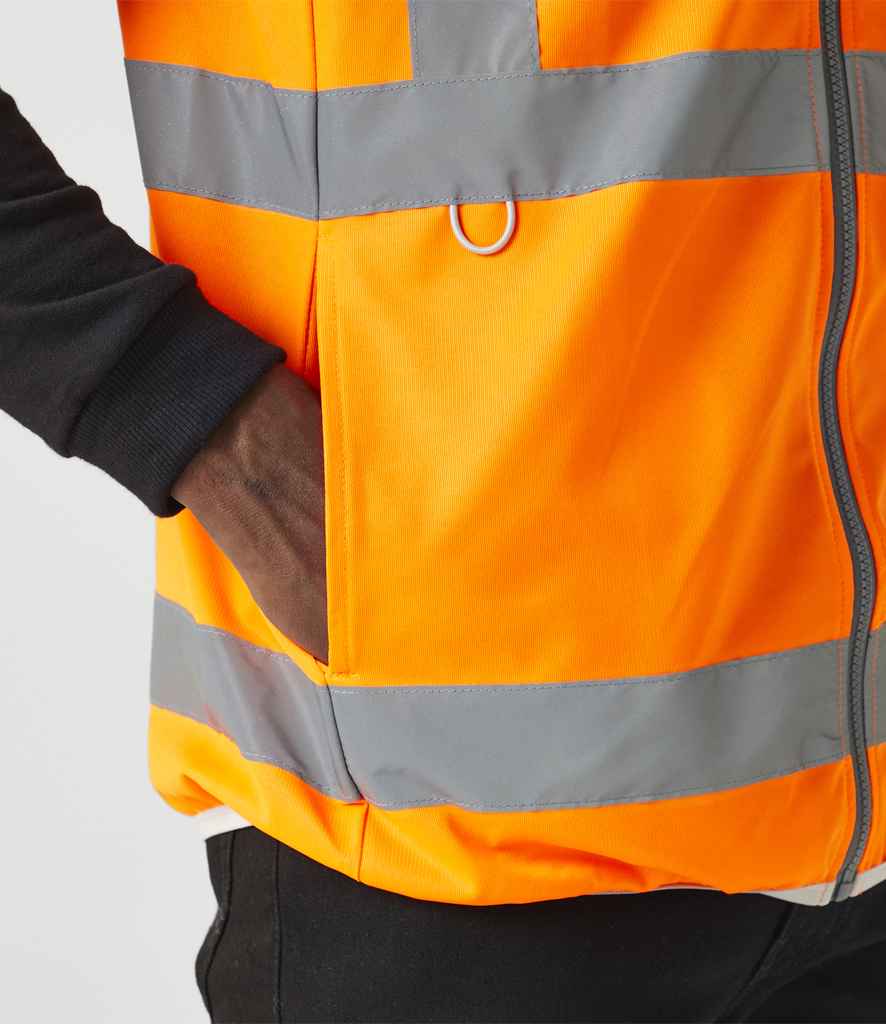 Regatta High Visibility Regatta High Visibility Pro Full Zip Gilet Orange