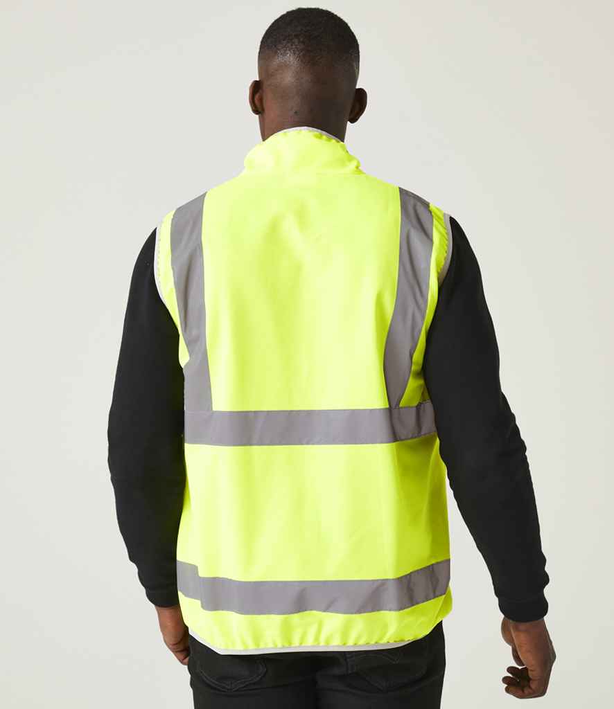 Regatta High Visibility Regatta High Visibility Pro Full Zip Gilet Yellow