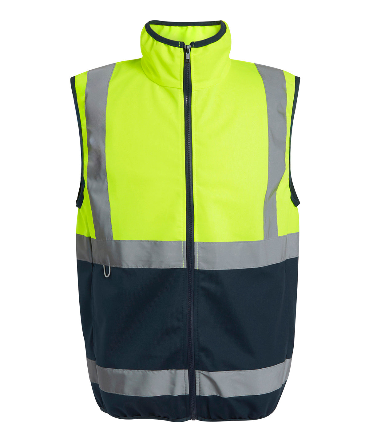 Regatta High Visibility Pro hi-vis full-zip gilet Yellow/Navy