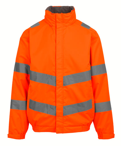 Regatta High Visibility Hi-vis Pro contract Dover jacket Orange