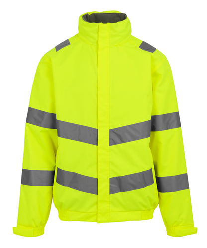 Regatta High Visibility Hi-vis Pro contract Dover jacket Yellow