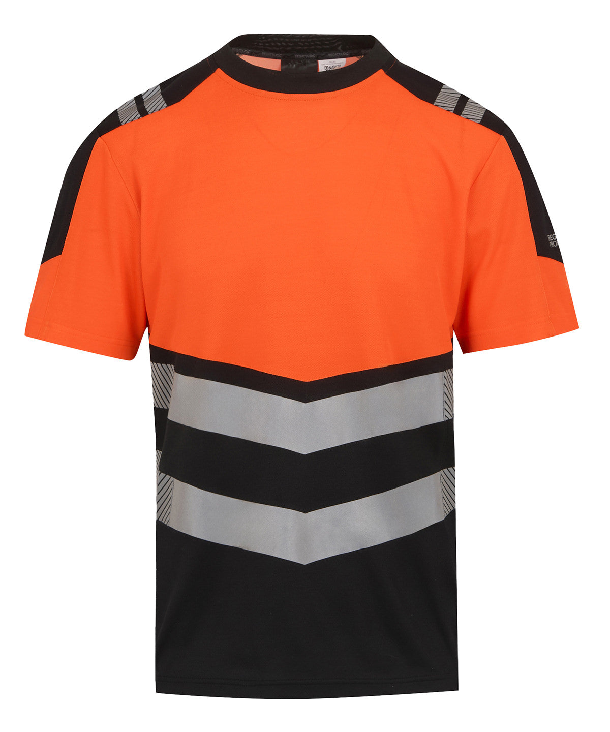Regatta High Visibility Hi-Vis X-Pro T-shirt (Class 1) Black/Orange