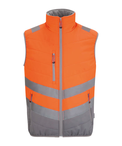 Regatta High Visibility Hi-vis two-tone thermal bodywarmer Orange