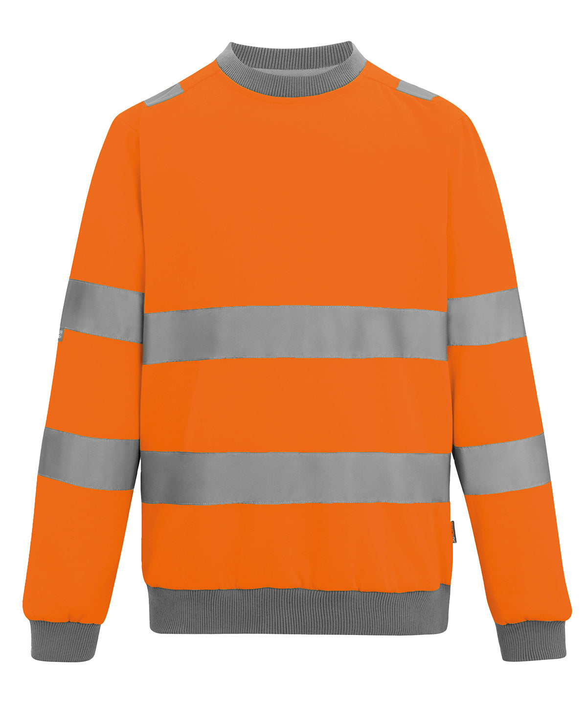 Regatta High Visibility Hi-vis Pro contrast crew neck sweatshirt Orange
