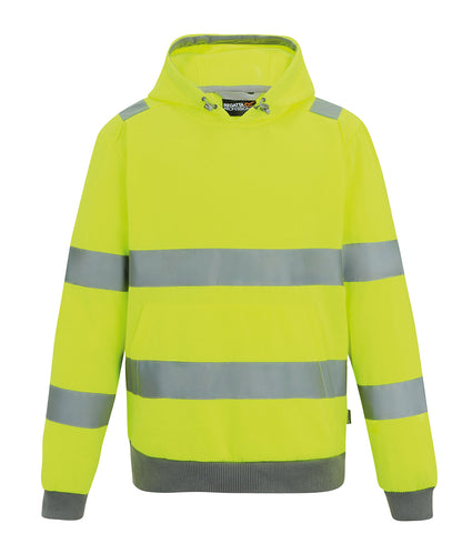 Regatta High Visibility Hi-Vis Pro contract hoodie Yellow