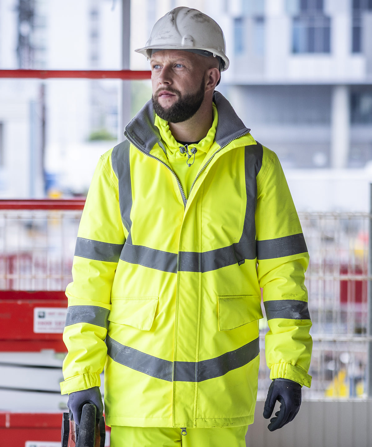 Regatta High Visibility Hi-vis Pro contract Dover parka Orange