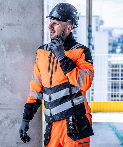 Regatta High Visibility Hi-vis X-pro hybrid jacket (Class 2) Black/Orange